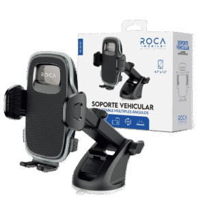 SOPORTE VEHICULAR / TIPO VENTOSA AJUSTABLE SV07 - NEGRO