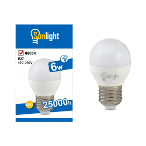 SUNLIGHT LAMPARA LED GOTA - 6W/FRIA