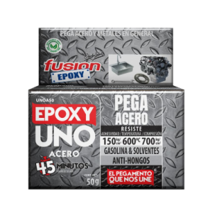 UNOA50 / EPOXY UNO ACERO - 50 GR